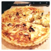 Lincolnshire Poacher and Caramelised Onion Quiche