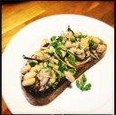 Tuna, Cannellini Bean, Red Onion, Parlsey, Lemon Juice and EVOO on Toasted Sourdough